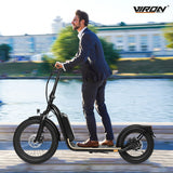 Elektro Scooter mit Straßenzulassung ABE E-Scooter Elektroroller eKFV Zulassung Faltbar Roller EScooter - schwarz