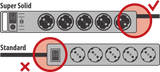 Brennenstuhl Steckdosenleiste 8fach Mehrfachsteckdose Stromverteiler Super Solid