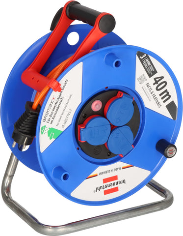 Brennenstuhl Kabeltrommel 40m Verlängerungskabel Schutzkontakt-Stecker 1208750