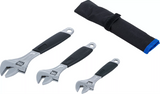 BGS Rollgabelschlüssel Engländer Franzose Softgriff 150,200,250mm 3tlg. Set 1446
