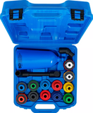 BGS Öl Einfülltrichtersatz Motoröl Kunststoff 2L Trichter m. Adaptern 15tlg 8505-2