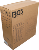 BGS Öl Einfülltrichtersatz Motoröl Kunststoff 2L Trichter m. Adaptern 15tlg 8505-2