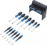 BGS Schraubendreher Satz+Bits Kunststoffständer Schlitz-Kreuz Werkzeug 29tlg. 6825