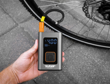 Eufab Mini Kompressor aufladbar 10bar Manometer4Adapter LED Arbeitsleuchte 21088