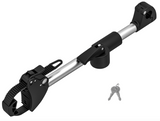 Eufab Rahmenhalter verstellbar lang 40cm Ø25+30mm abschließbar Fahrradträger 11248