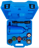 BGS Öl Einfülltrichtersatz Motoröl Kunststoff 2L Trichter m. Adaptern 8tg. 8505-1