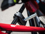 Teilen EUFAB Rahmenhalter Fahrradträger kurz Kupplungsträger 12 cm lang Ø25+30mm 11629