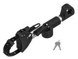 Eufab Rahmenhalter verstellbar kurz 27cm Ø25+30mm abschließbar Fahrradträger 11247