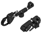 Eufab Rahmenhalter verstellbar kurz 27cm Ø25+30mm abschließbar Fahrradträger 11247