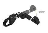 Eufab Rahmenhalter verstellbar kurz 27cm Ø25+30mm abschließbar Fahrradträger 11247