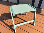 GREEN LOUNGE Fußhocker Hocker Stuhl Alu bis 120kg 2x2 Textilen ca.50x52x42cm