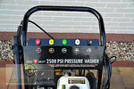 BENZIN HOCHDRUCKREINIGER PROFI 2500 PSI, 180 BAR, 6,5KW POWER KRAFT