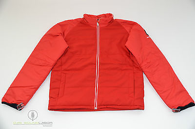 DAGALLO DAUNENJACKE OUTDOORJACKE SEGEL JACKE HERREN FASHION ROT