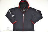 DAGALLO FLEECEJACKE MICROFLEECE SPORT-JACKE HERREN FASHION BLACK