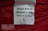 GIORGIO DI MARE YACHTING WESTE JACKE FASHION ROT-SCHWARZ FARBWAHL