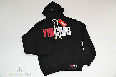 YMCMB MEN HOODIE KAPUZEN PULLOVER SWEAT KAPUZENPULLOVER SCHWARZ