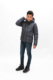 TUMBLE N DRY WATTEJACKE WINTERJACKE KINDER-JACKE JUNGEN/BOYS BLACK GR. 164-176