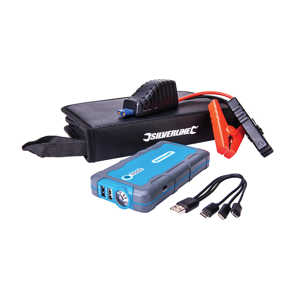 Auto Anlasser Jump Starter Powerbank Starthilfe Akku Ladegerät 12V 600 –  ALXY-Shop