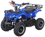 TORINO ATV KINDERQUAD POCKETQUAD MINIQUAD QUAD POCKET BIKE 49CC E-START blau/schwarz