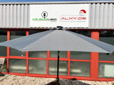 GREEN LOUNGE Ø 300cm Sonnenschirm Schirm Spannschirm knickbar 360°