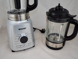 BIOCHEF Mixer Smoothie Maker Crusher Aurora Kochen 2L Glas/1,75L Vakuumbehälter