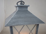 LUMIDA Casa 2er-Set Laternen Flammeneffekt 66 LEDs Timer Kerze Licht Outdoor