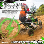 Elektro 1000W ATV Kinderquad Pocketquad Miniquad Racer Quad Pocket Bike Farbwahl