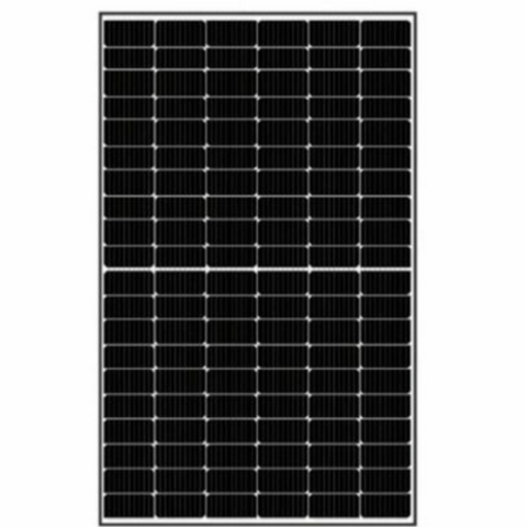 Solarmodul 450 Watt Photovoltaik Solar PV Modul black Alu Rahmen